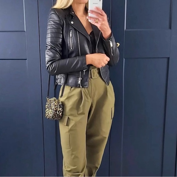 Zara Faux LeatherJacket - Picture 4 of 8